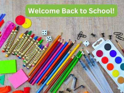 Welcome Back to School!
